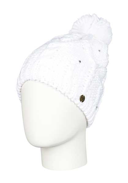 Roxy Shooting Star - Bianco Donna Beanie (C3042)